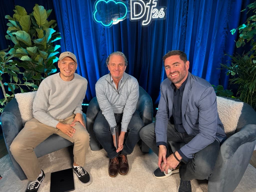 Kim Isenberg with Mick Costigan and Peter, Co-founder Superintelligence